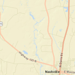 Nashville Street Map