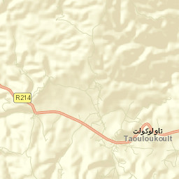 Taouloukoult Street Map