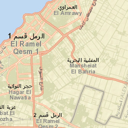 Sidi Bishr Street Map