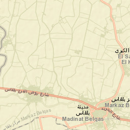 Bilqās Street Map