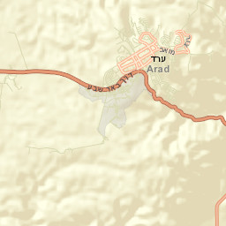 Arad Street Map