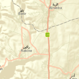 Ar Rabbah Street Map