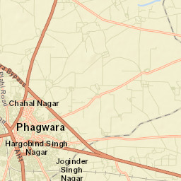 Phagwara Street Map