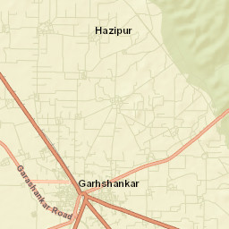 Garhshankar Street Map