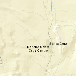 Santa Cruz Street Map
