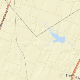 Troy Street Map