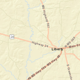 Liberty Street Map