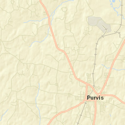 Purvis Street Map