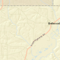 Scranton Alabama Street Map