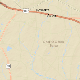 East Gate Estates Alabama Street Map