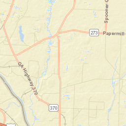 Gordon Landing Alabama Street Map