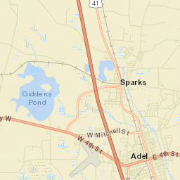 Cook County Street Map