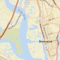 Dock Junction Street Map