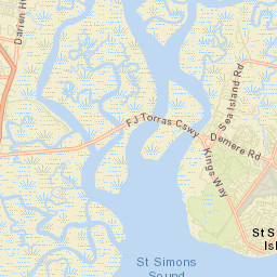 Saint Simon Mills Street Map
