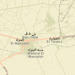 Al Manzalah Street Map