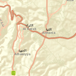 Qīr Moāv Street Map