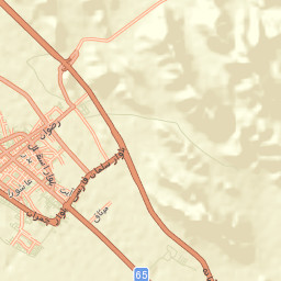 Abadeh Street Map