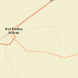 Kot Radha Kishan Street Map