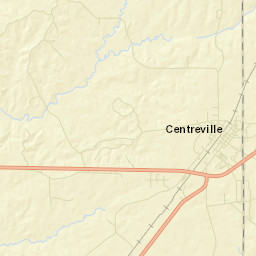 Centreville Street Map