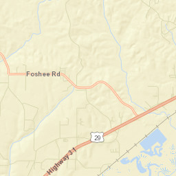 Keego Alabama Street Map