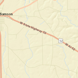 Marl Alabama Street Map
