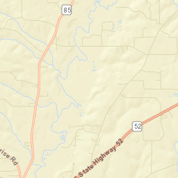 Highfalls Alabama Street Map
