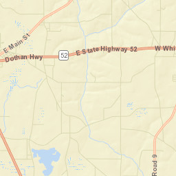 Dundee Alabama Street Map