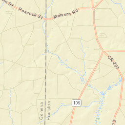 Merritts Crossroads Alabama Street Map