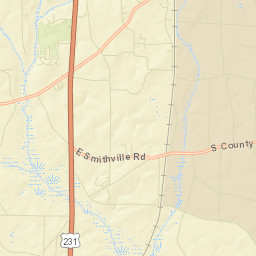 Hodgesville Alabama Street Map