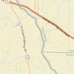 Alaga Alabama Street Map
