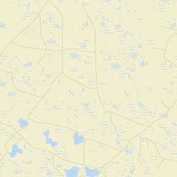 Ware County Street Map