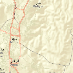 Al Mazār al Janūbī Street Map