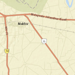 Makhu Street Map