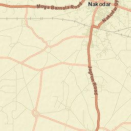 Nakodar Street Map