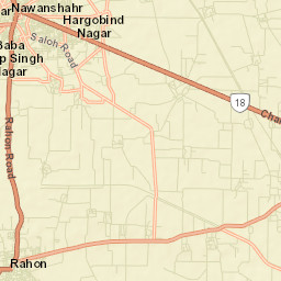 Nawanshahr Street Map