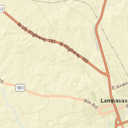Lampasas Street Map