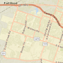 705 Pondview Drive Killeen TX 76542 Street Map