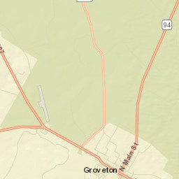 Trinity County Street Map