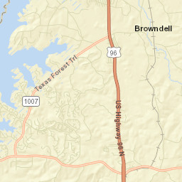 Sam Rayburn Street Map
