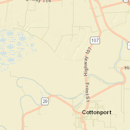 Cottonport Street Map