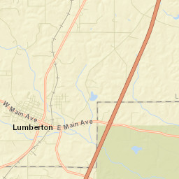 Lumberton Street Map