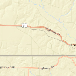 Gandyville Florida Street Map