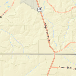 Dixonville Alabama Street Map