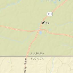 Falco Alabama Street Map