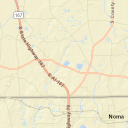 Highnote Alabama Street Map