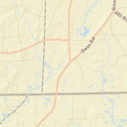 Garretts Crossroads Alabama Street Map