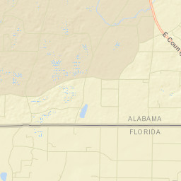 Crosby Alabama Street Map