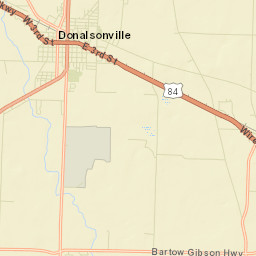 Donalsonville Street Map
