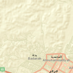 Arar Street Map