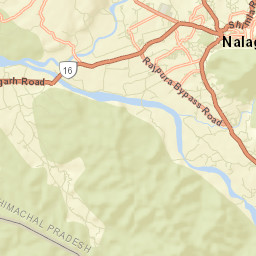 Nalagarh Street Map